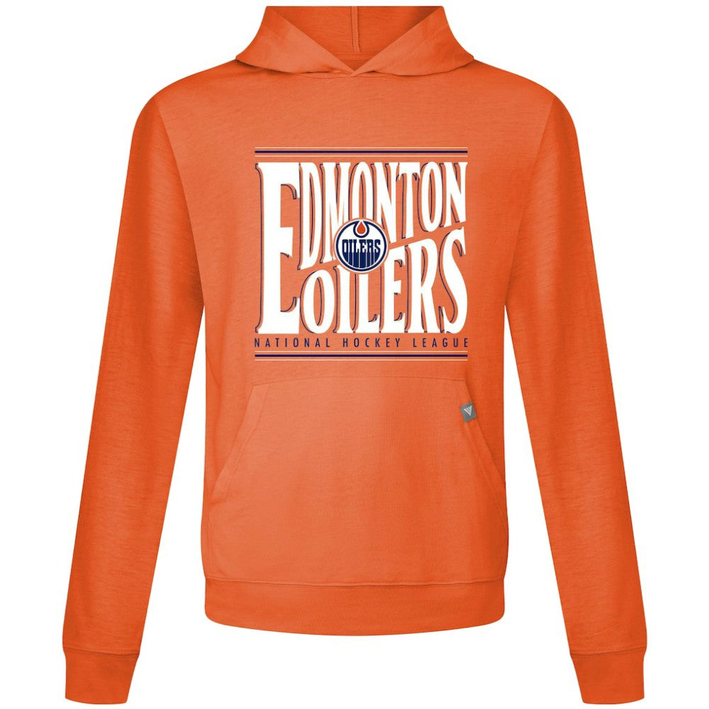 Edmonton Oilers Levelwear Relay Powerhouse Pullover Hoodie - Orange - NHL 203092160