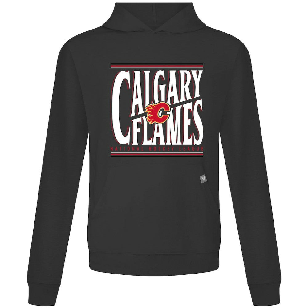 Calgary Flames Levelwear Relay Powerhouse Pullover Hoodie - Black - NHL 203092168