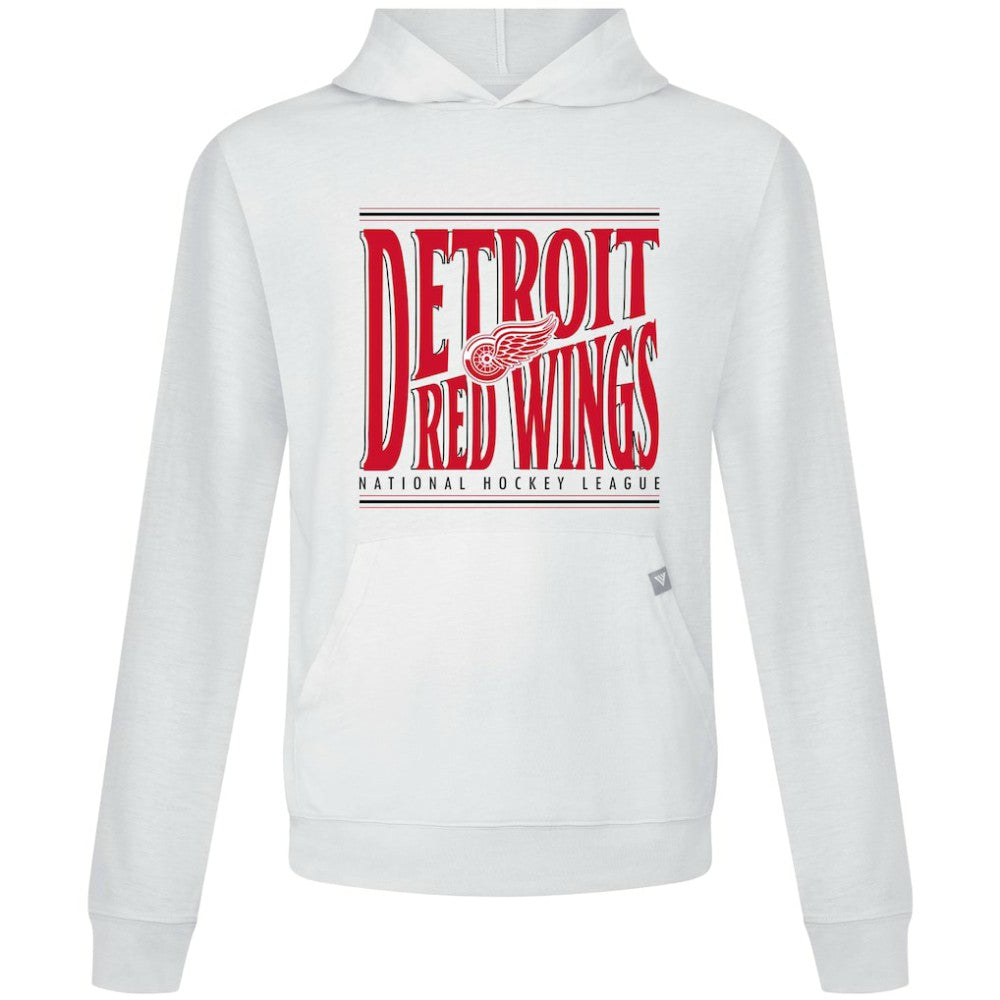Detroit Red Wings Levelwear Relay Powerhouse Pullover Hoodie - White - NHL 203092176