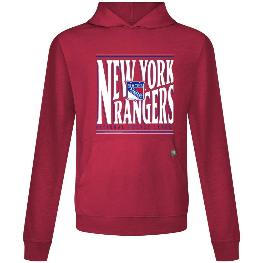 New York Rangers Levelwear Relay Powerhouse Pullover Hoodie - Red - NHL 203092178
