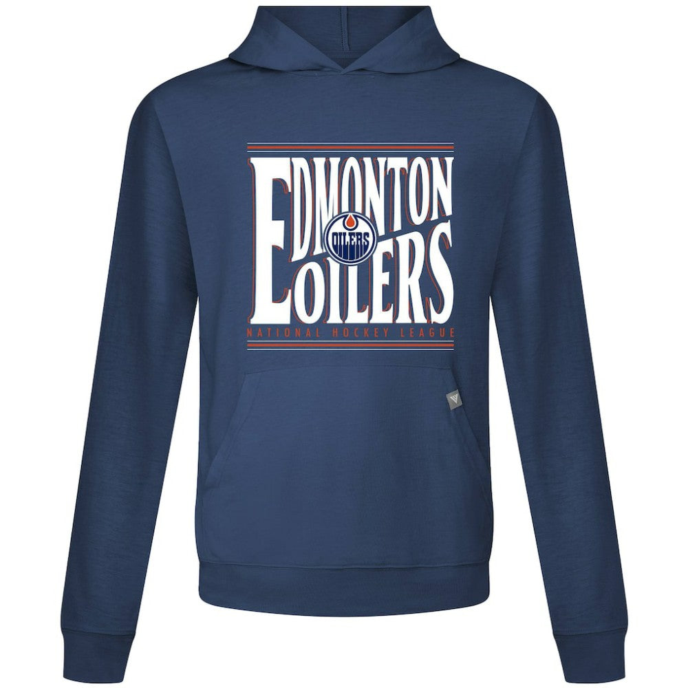 Edmonton Oilers Levelwear Relay Powerhouse Pullover Hoodie - Navy - NHL 203092183