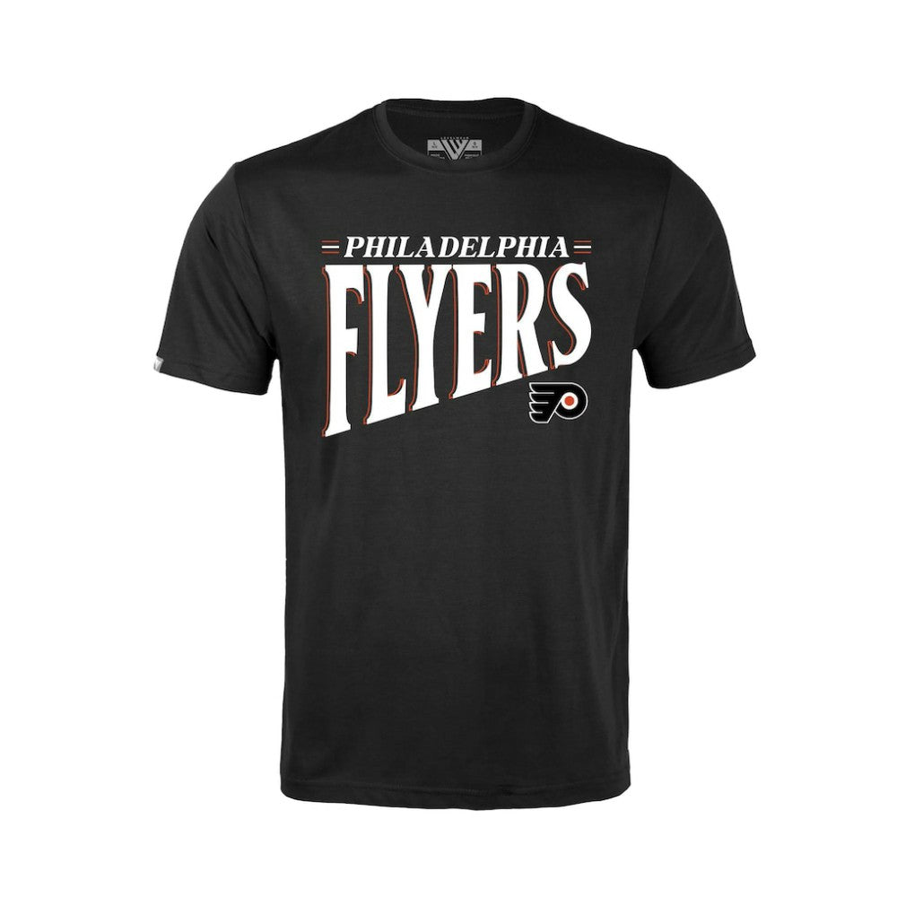 Philadelphia Flyers Levelwear Youth Little Richmond Tally T-Shirt - Black - NHL 203092184