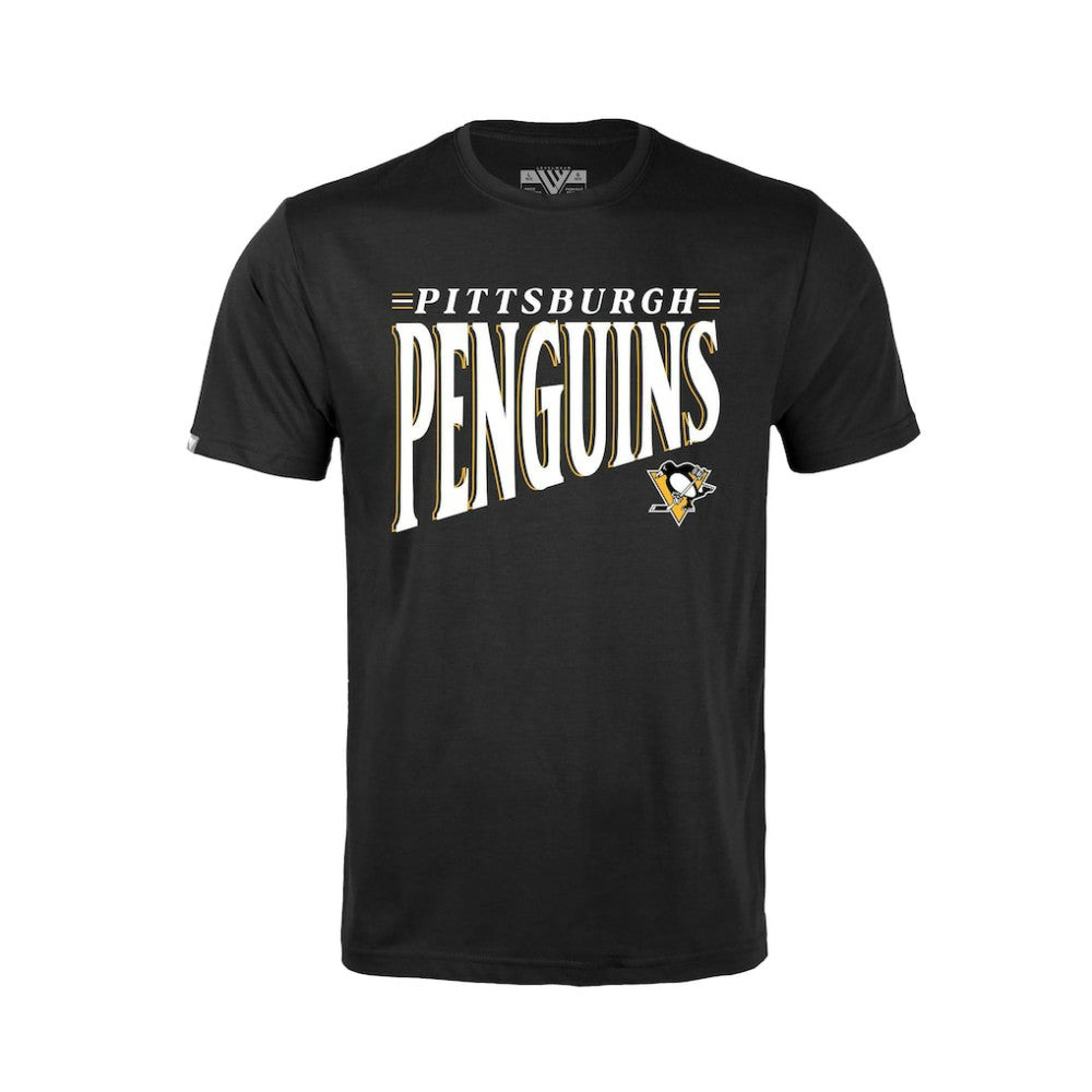 Pittsburgh Penguins Levelwear Youth Little Richmond Tally T-Shirt - Black - NHL 203092189