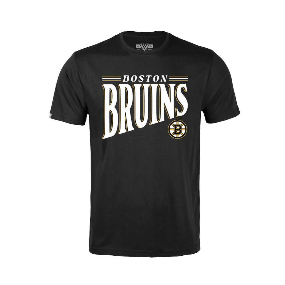 Boston Bruins Levelwear Youth Little Richmond Tally T-Shirt - Black - NHL 203092190