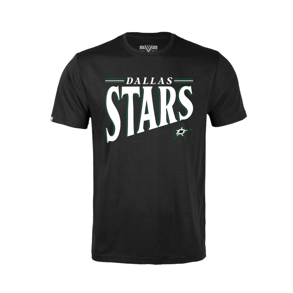 Dallas Stars Levelwear Youth Little Richmond Tally T-Shirt - Black - NHL 203092201