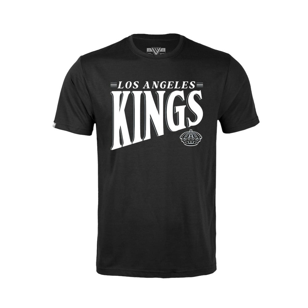 Los Angeles Kings Levelwear Youth Little Richmond Tally T-Shirt - Black - NHL 203092202