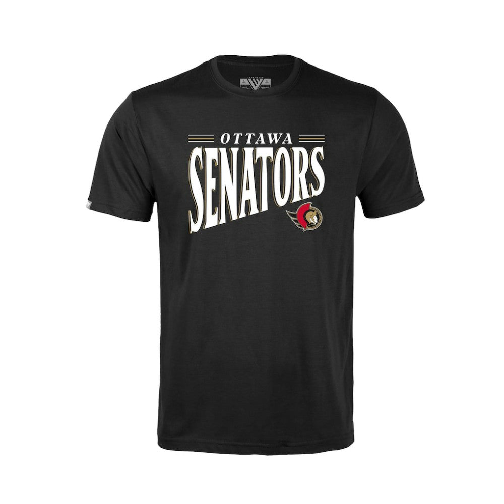 Ottawa Senators Levelwear Youth Little Richmond Tally T-Shirt - Black - NHL 203092208