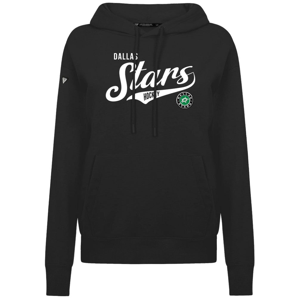 Dallas Stars Levelwear Women's Adorn Glide Pullover Hoodie - Black - NHL 203092276