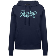 Seattle Kraken Levelwear Women's Adorn Glide Pullover Hoodie - Deep Sea Blue - NHL 203092281