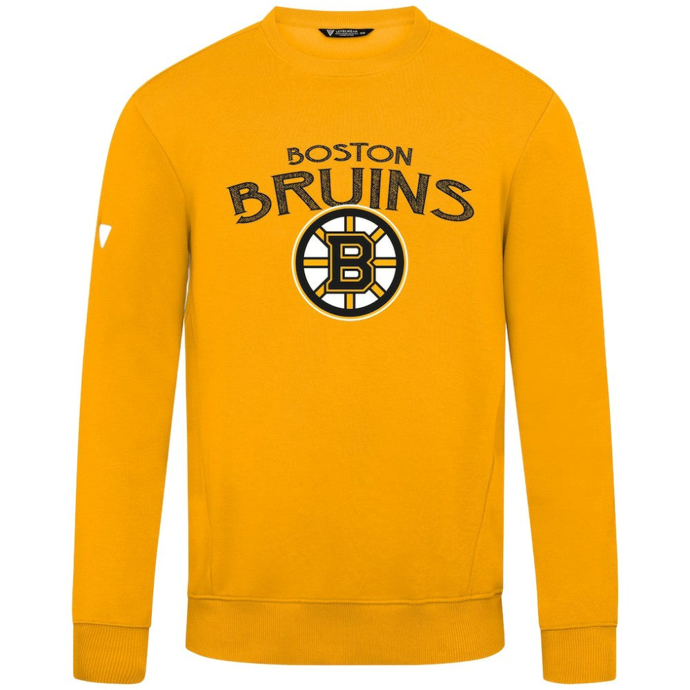 Boston Bruins Levelwear Zane Mission Sweatshirt - Gold - NHL 203092296