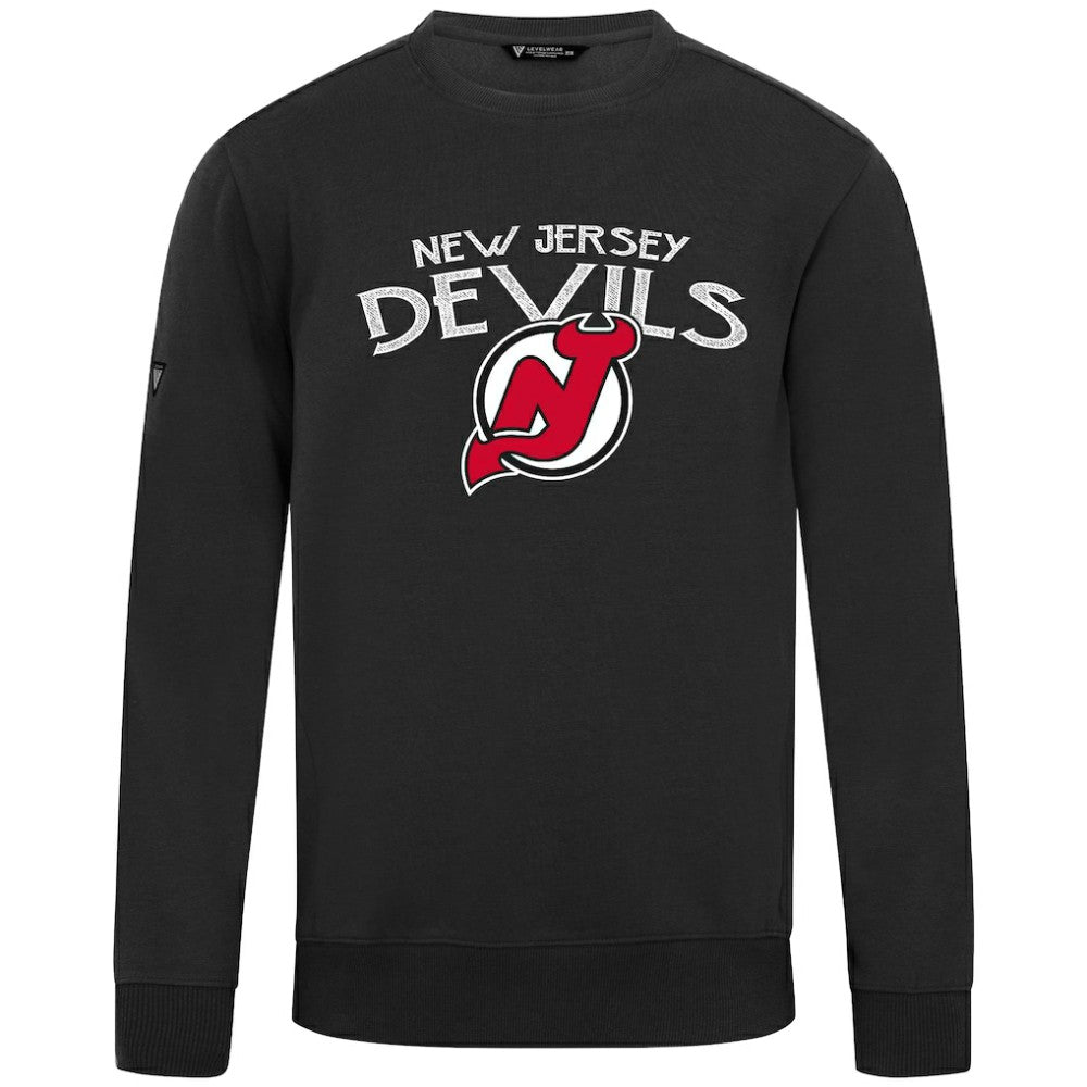New Jersey Devils Levelwear Zane Mission Sweatshirt - Black - NHL 203092304