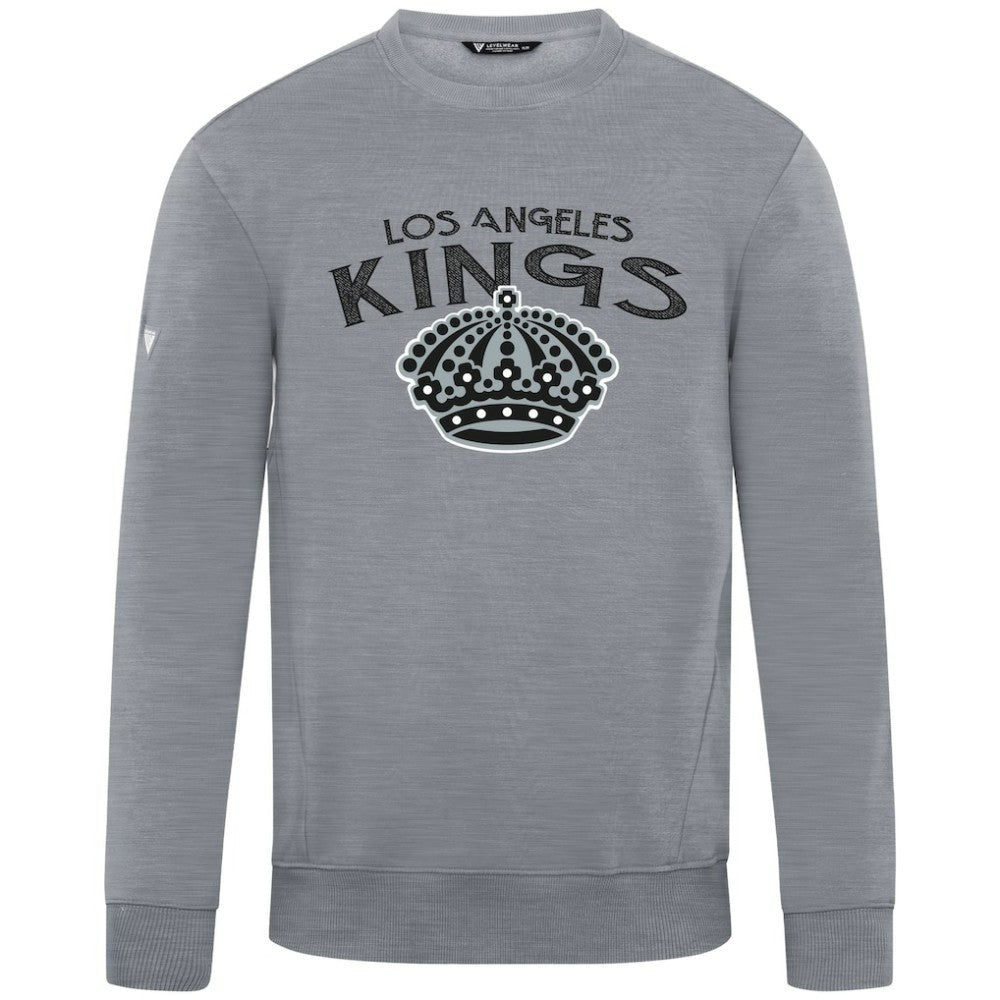 Los Angeles Kings Levelwear Zane Mission Sweatshirt - Gray - NHL 203092313