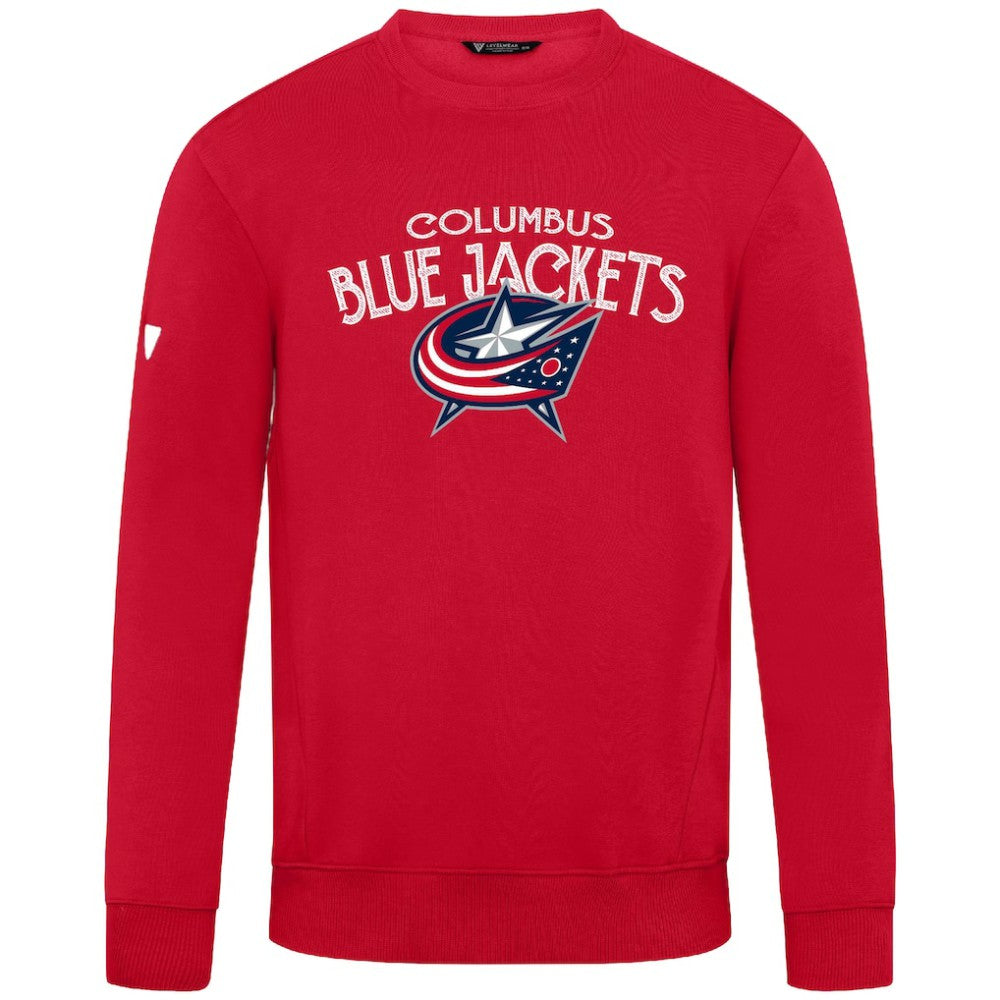 Columbus Blue Jackets Levelwear Zane Mission Sweatshirt - Red - NHL 203092333