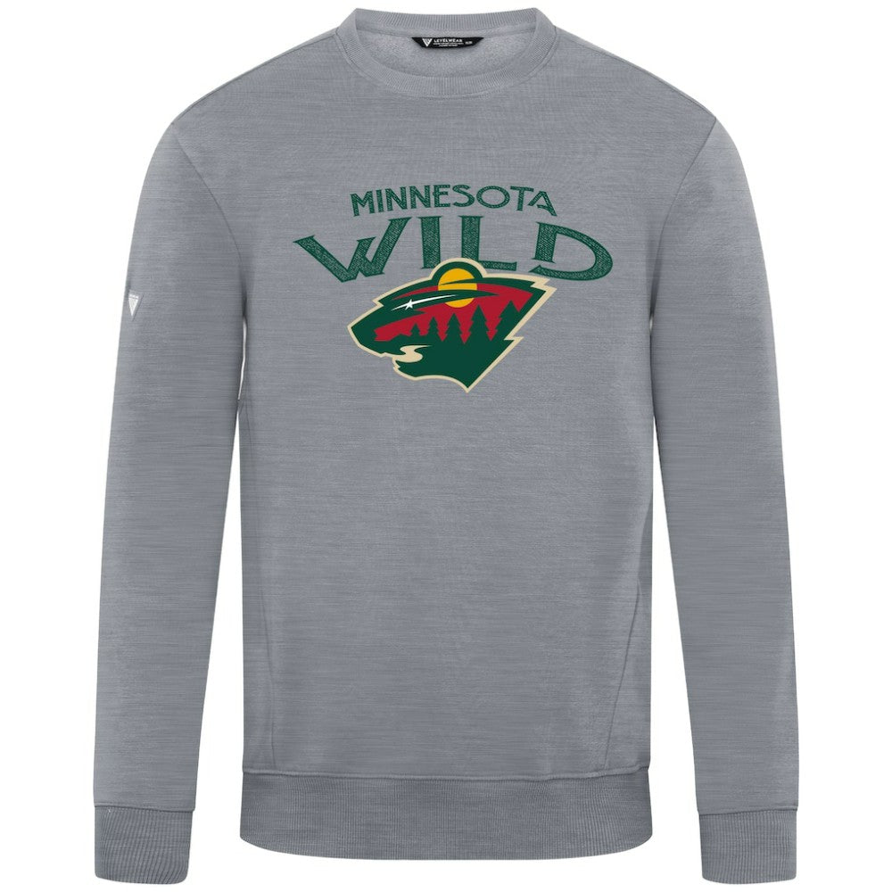 Minnesota Wild Levelwear Zane Mission Sweatshirt - Gray - NHL 203092334