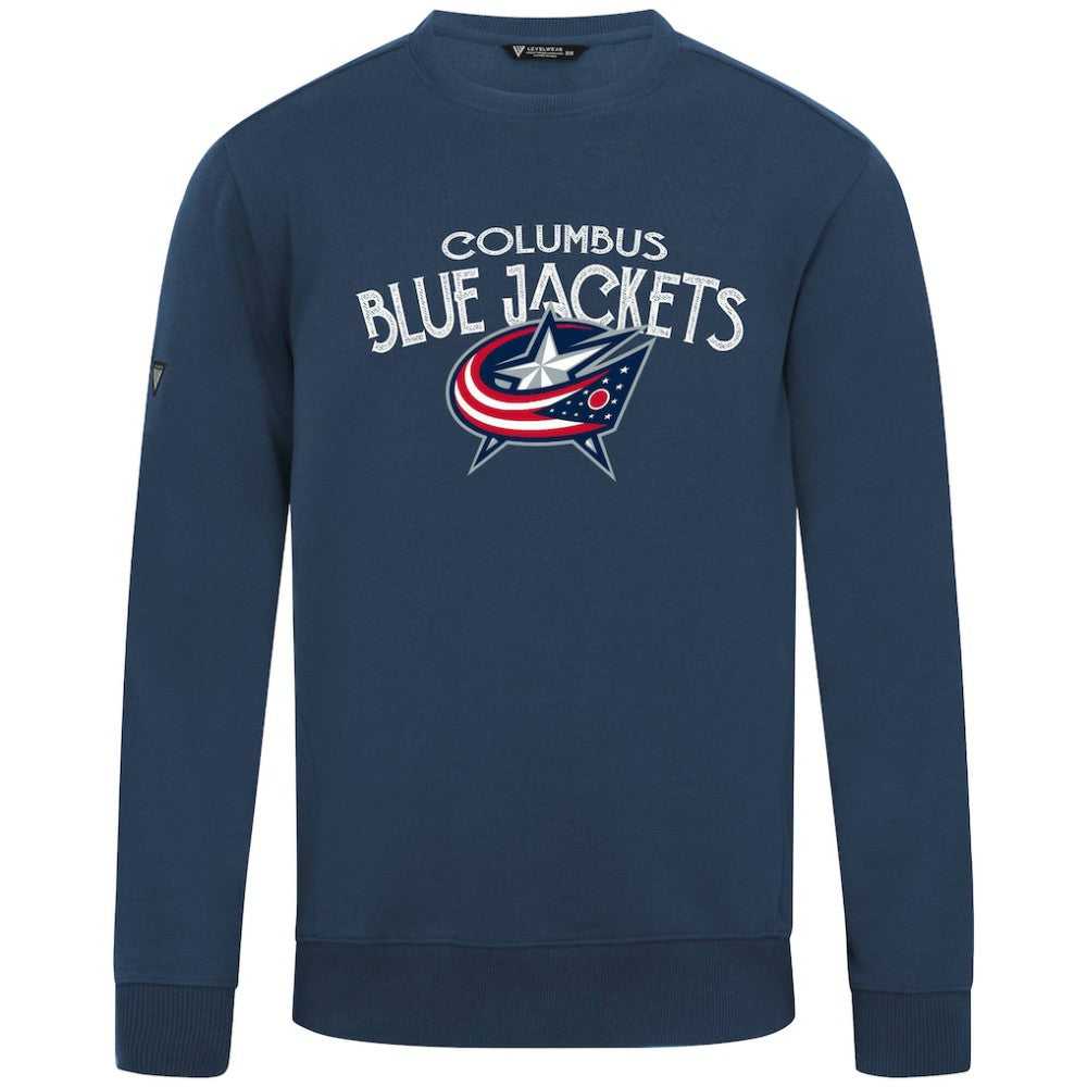 Columbus Blue Jackets Levelwear Zane Mission Sweatshirt - Navy - NHL 203092335
