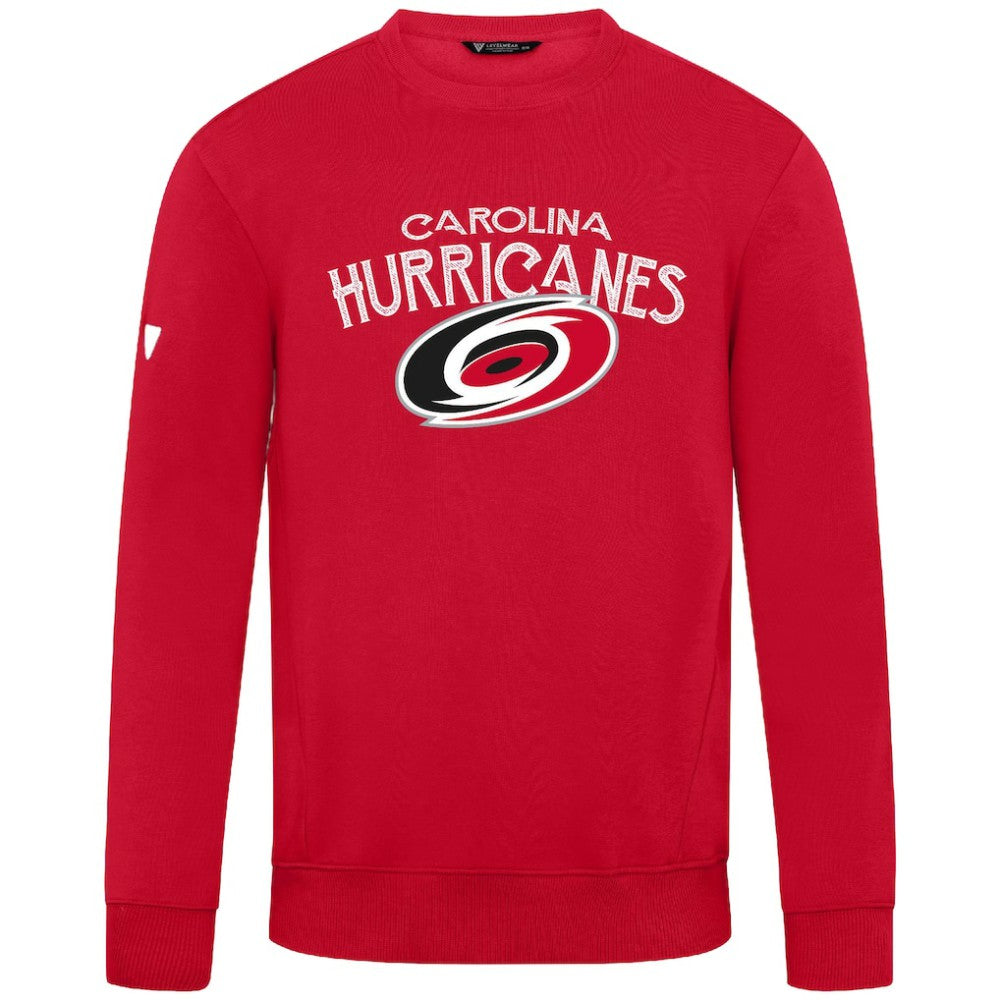 Carolina Hurricanes Levelwear Zane Mission Sweatshirt - Red - NHL 203092338