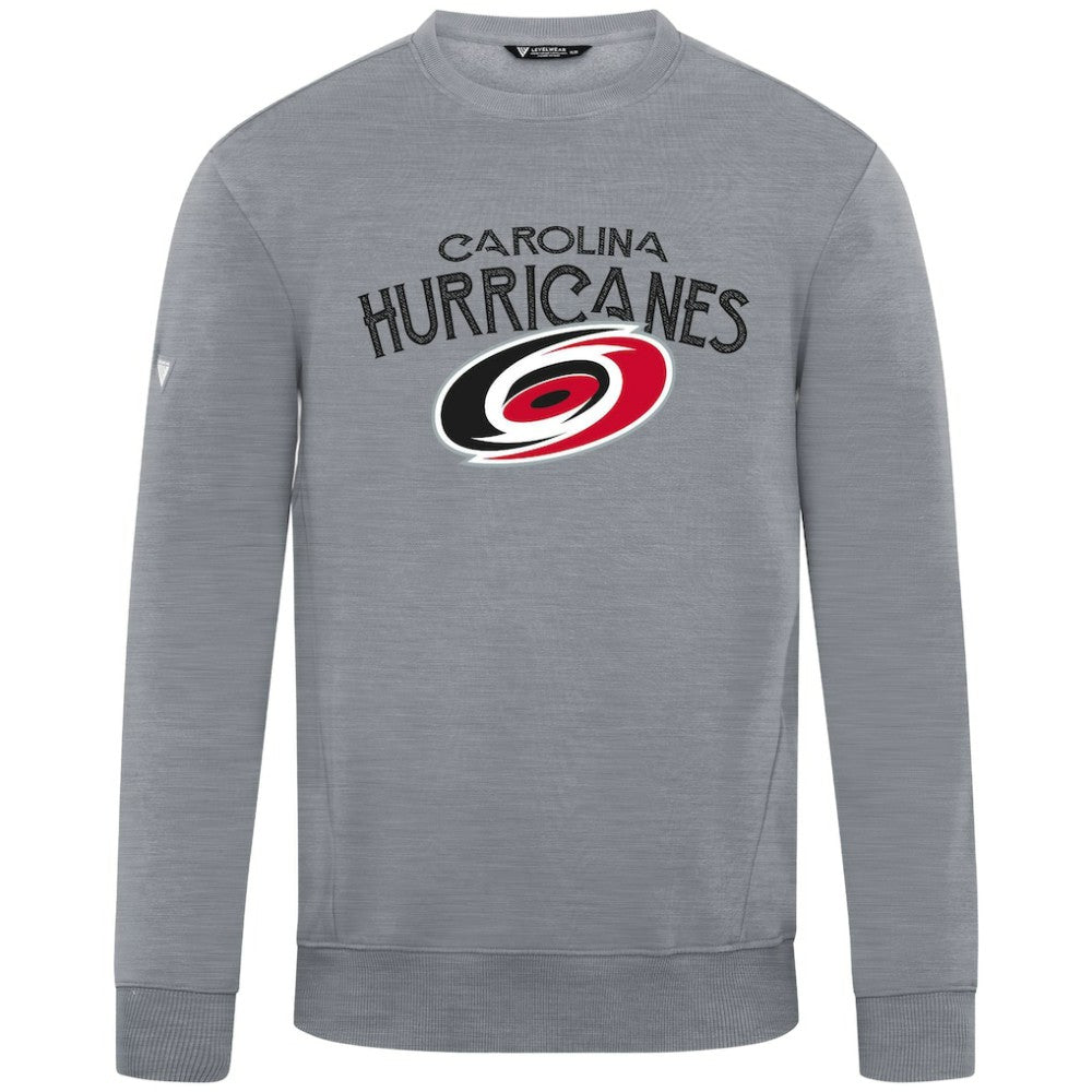 Carolina Hurricanes Levelwear Zane Mission Sweatshirt - Gray - NHL 203092345