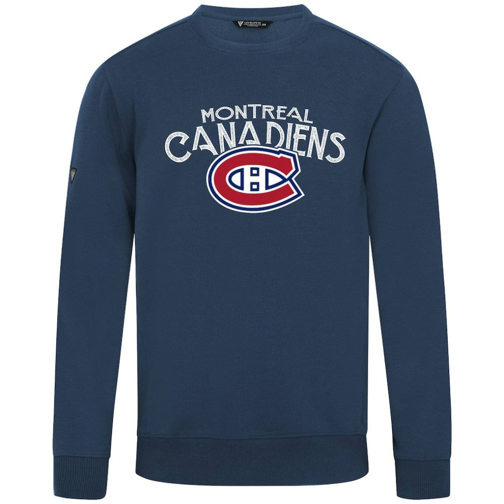 Montreal Canadiens Levelwear Zane Mission Sweatshirt - Navy - NHL 203092349