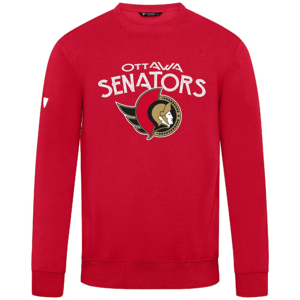Ottawa Senators Levelwear Zane Mission Sweatshirt - Red - NHL 203092359