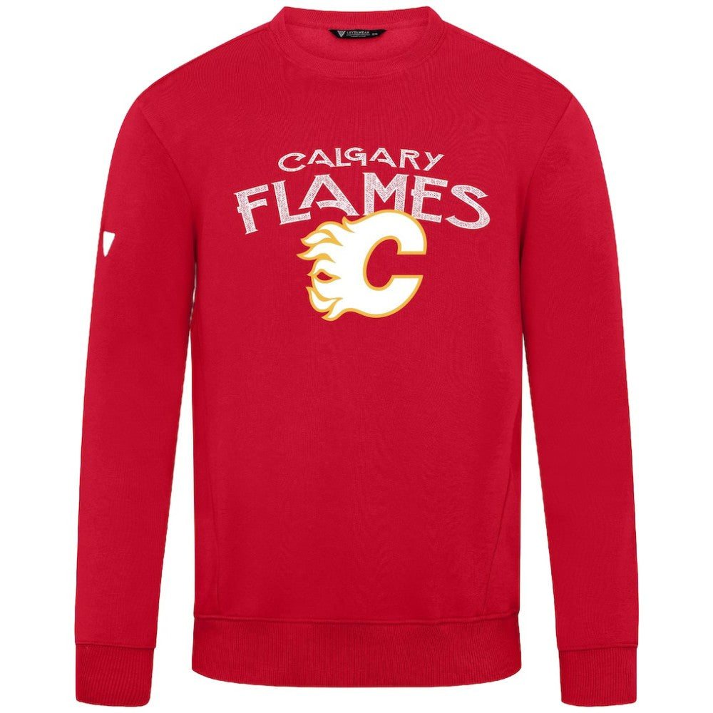 Calgary Flames Levelwear Zane Mission Sweatshirt - Red - NHL 203092362