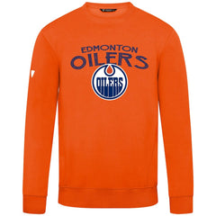 Edmonton Oilers Levelwear Zane Mission Sweatshirt - Orange - NHL 203092366