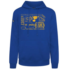 St. Louis Blues Levelwear Podium Campaign Pullover Hoodie - Royal - NHL 203092408