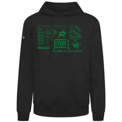 Dallas Stars Levelwear Podium Campaign Pullover Hoodie - Black - NHL 203092429
