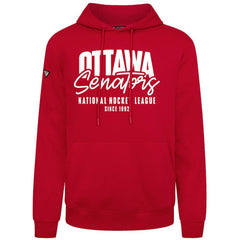 Ottawa Senators Levelwear Podium Response Pullover Hoodie - Red - NHL 203092458