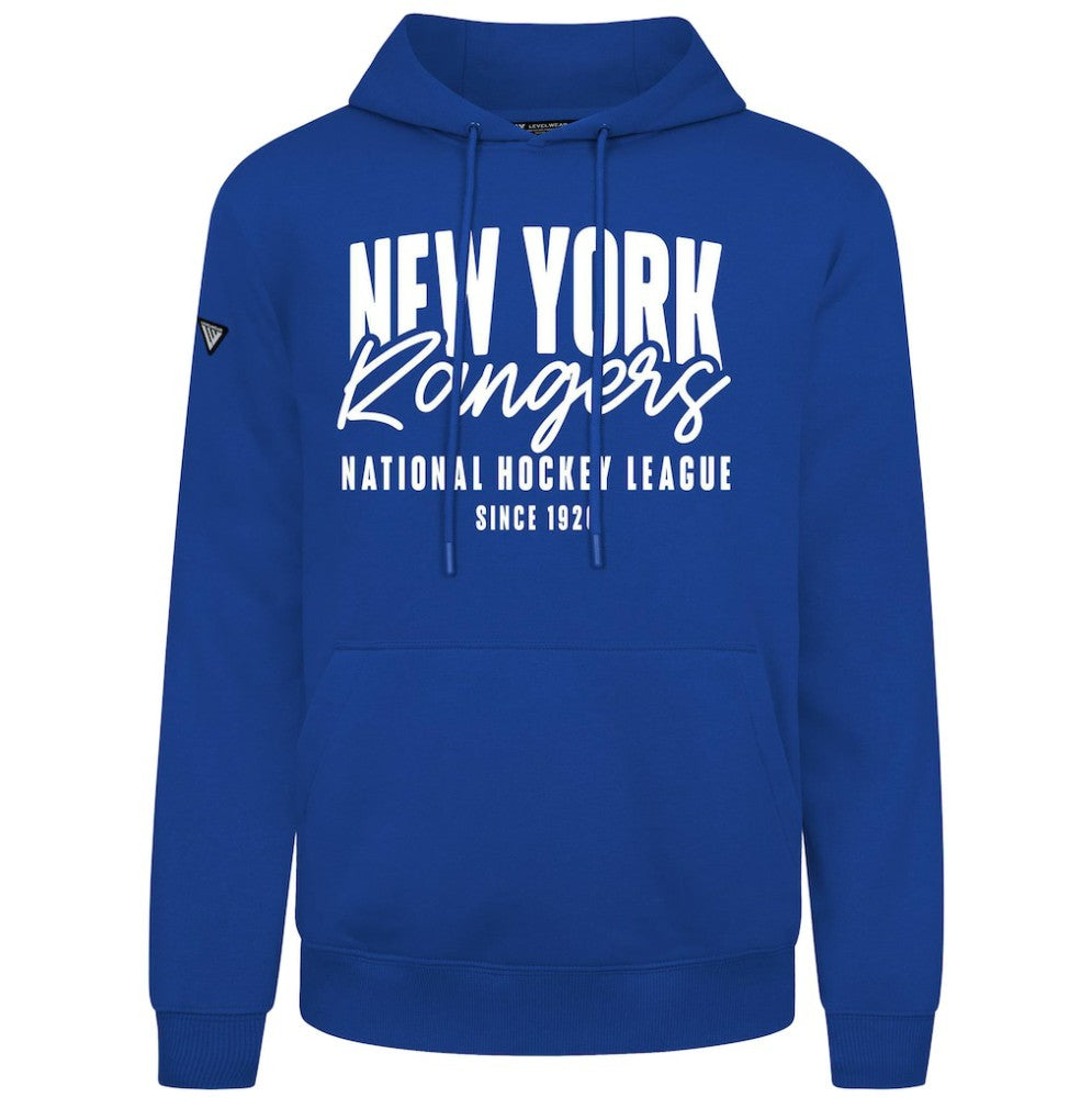 New York Rangers Levelwear Podium Response Pullover Hoodie - Royal - NHL 203092478