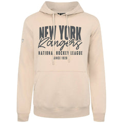 New York Rangers Levelwear Podium Response Pullover Hoodie - Khaki - NHL 203092480