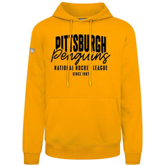 Pittsburgh Penguins Levelwear Podium Response Pullover Hoodie - Gold - NHL 203092483