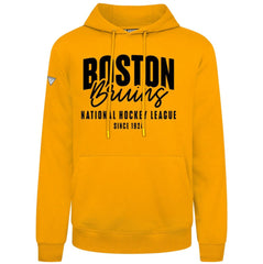 Boston Bruins Levelwear Podium Response Pullover Hoodie - Gold - NHL 203092489