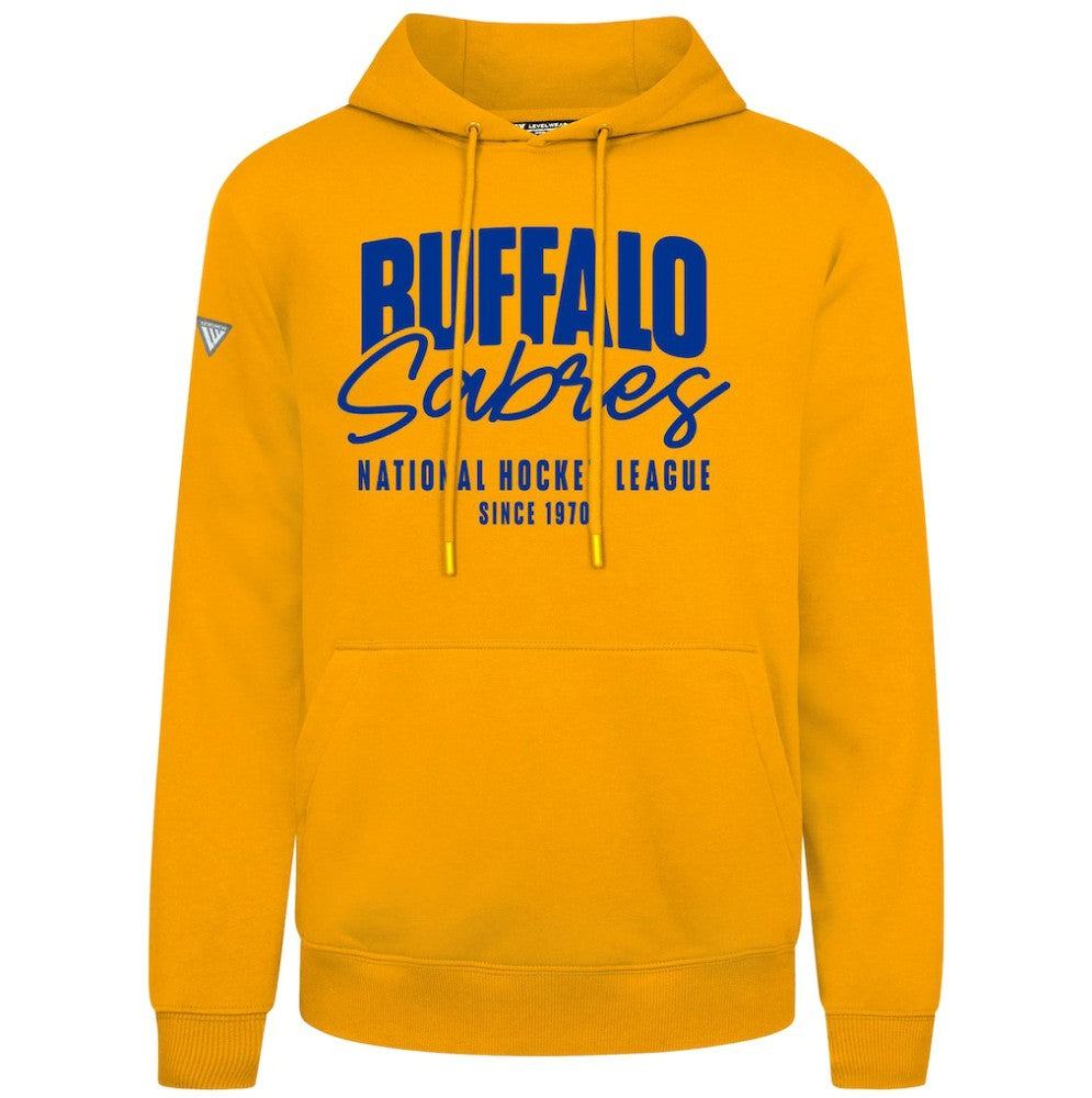 Buffalo Sabres Levelwear Podium Response Pullover Hoodie - Gold - NHL 203092490