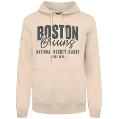 Boston Bruins Levelwear Podium Response Pullover Hoodie - Khaki - NHL 203092491