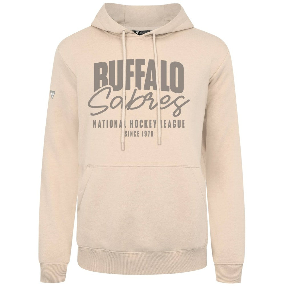 Buffalo Sabres Levelwear Podium Response Pullover Hoodie - Khaki - NHL 203092492