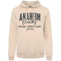 Anaheim Ducks Levelwear Podium Response Pullover Hoodie - Khaki - NHL 203092498