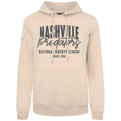 Nashville Predators Levelwear Podium Response Pullover Hoodie - Khaki - NHL 203092503
