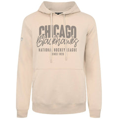 Chicago Blackhawks Levelwear Podium Response Pullover Hoodie - Khaki - NHL 203092504