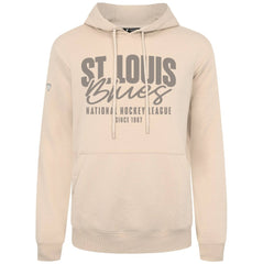 St. Louis Blues Levelwear Podium Response Pullover Hoodie - Khaki - NHL 203092506