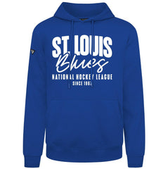 St. Louis Blues Levelwear Podium Response Pullover Hoodie - Royal - NHL 203092508