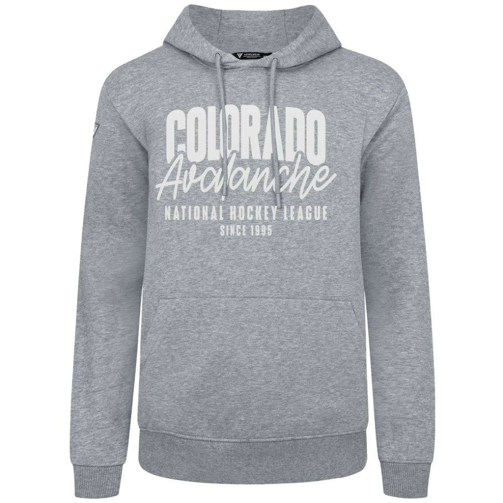 Colorado Avalanche Levelwear Podium Response Pullover Hoodie - Gray - NHL 203092510