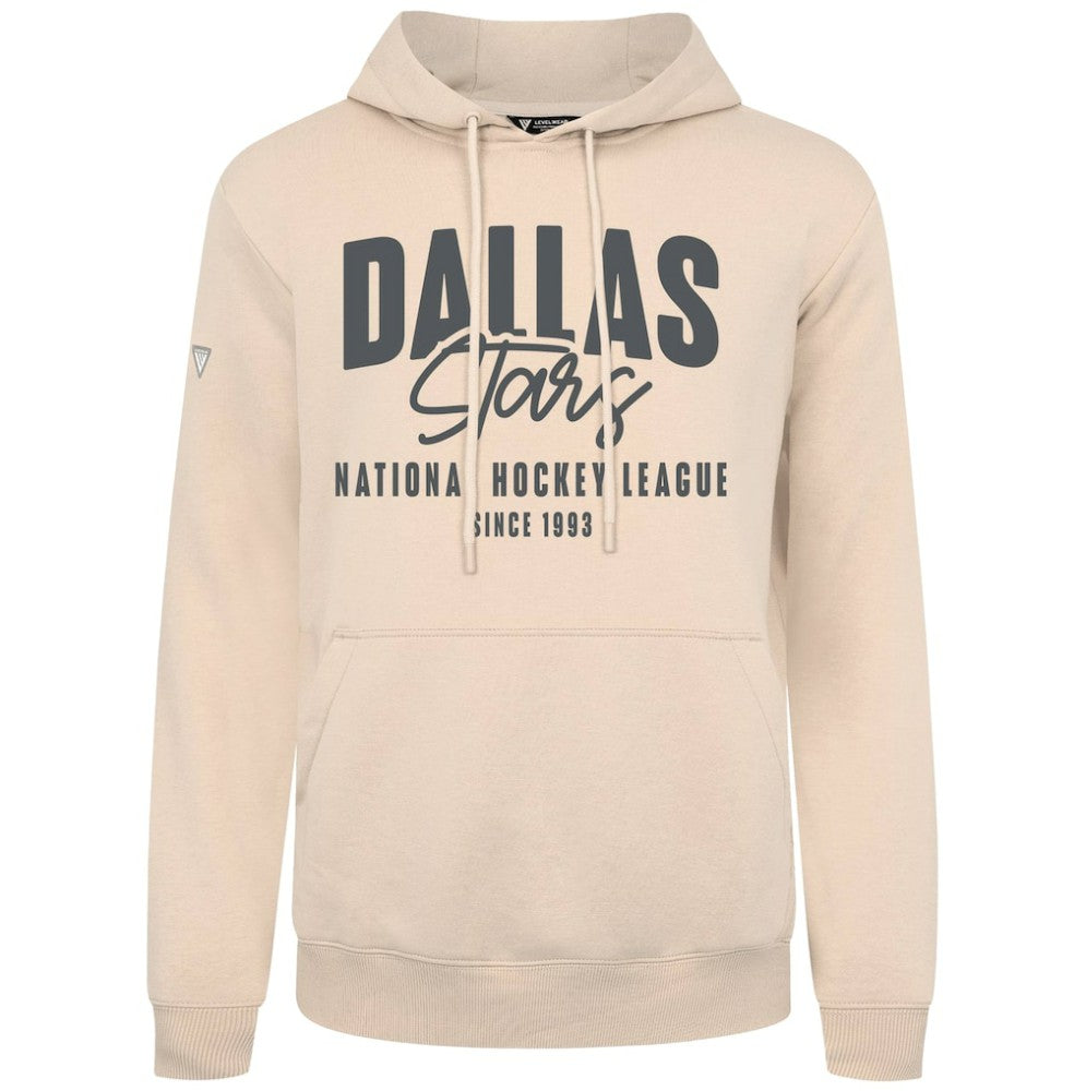 Dallas Stars Levelwear Podium Response Pullover Hoodie - Khaki - NHL 203092517