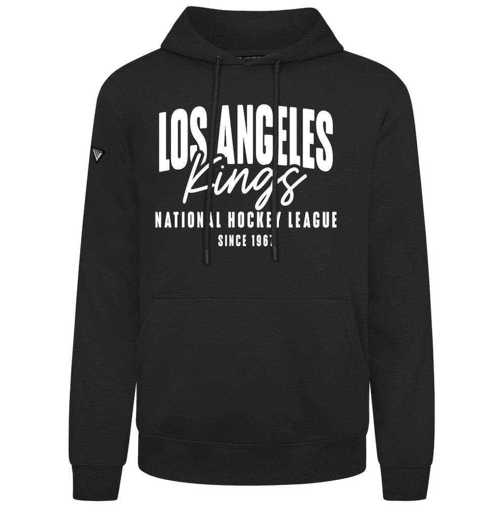 Los Angeles Kings Levelwear Podium Response Pullover Hoodie - Black - NHL 203092522
