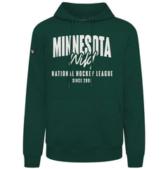 Minnesota Wild Levelwear Podium Response Pullover Hoodie - Green - NHL 203092530