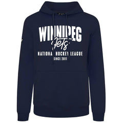 Winnipeg Jets Levelwear Podium Response Pullover Hoodie - Navy - NHL 203092537