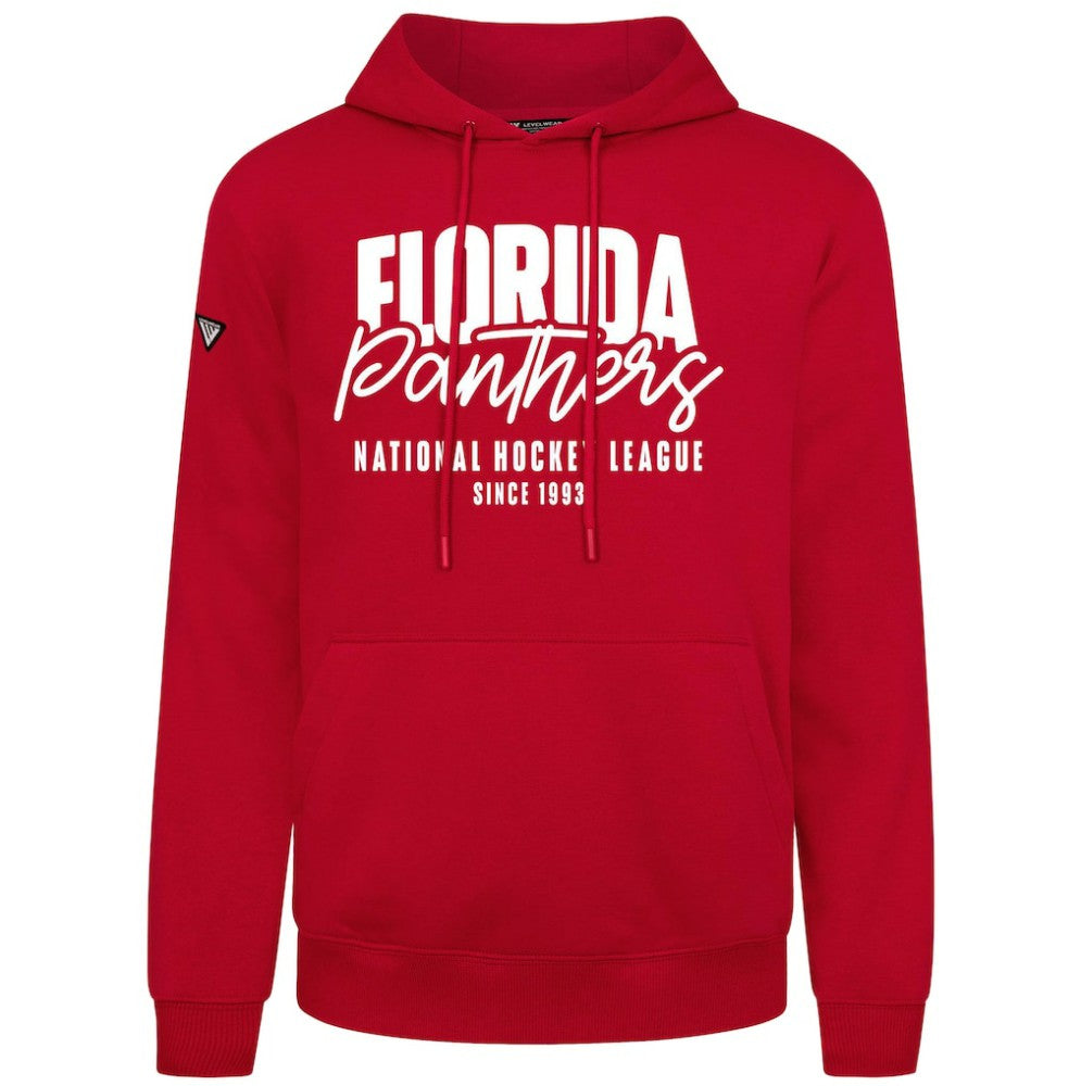 Florida Panthers Levelwear Podium Response Pullover Hoodie - Red - NHL 203092546