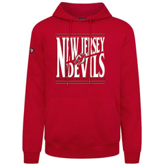 New Jersey Devils Levelwear Podium Powerhouse Pullover Hoodie - Red - NHL 203092560