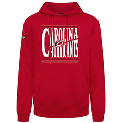 Carolina Hurricanes Levelwear Podium Powerhouse Pullover Hoodie - Red - NHL 203092563
