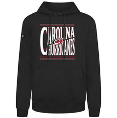 Carolina Hurricanes Levelwear Podium Powerhouse Pullover Hoodie - Black - NHL 203092564