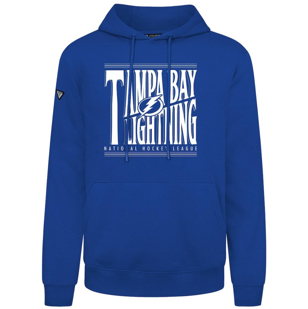 Tampa Bay Lightning Levelwear Podium Powerhouse Pullover Hoodie - Royal - NHL 203092567